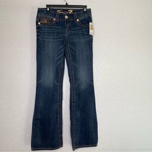 Jean Bootcut Seven 7 Pour Femme - Taille 6, Couleur Medium Dark Wash, Excellent état